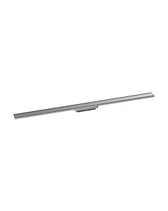 hansgrohe RainDrain Original Fertigset 56201800 Duschrinne, 1200 mm, Edelstahl gebürstet