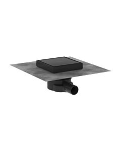 hansgrohe RainDrain complete set point drain 56249670 150 x 150 mm, matt black