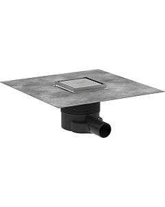 hansgrohe RainDrain Komplettset Punktablauf 56250800 100 x 100 mm, Edelstahl finish