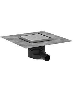 hansgrohe RainDrain Komplettset Punktablauf 56251800 150 x 150 mm, Edelstahl finish