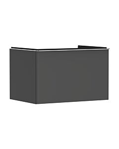 hansgrohe Xelu Q Waschtischunterschrank 54055000 780x485x550mm, mit Schubkasten, diamantgrau matt, chrom