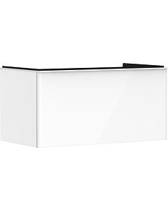 hansgrohe Xelu Q Waschtischunterschrank 54058700 980x485x550mm, mit Schubkasten, weiß hochglanz, mattweiß