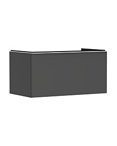 hansgrohe Xelu Q Waschtischunterschrank 54059700 980x485x550mm, mit Schubkasten, diamantgrau matt, mattweiß