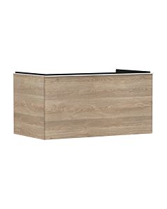hansgrohe Xelu Q Waschtischunterschrank 54060700 980x485x550mm, mit Schubkasten, Eiche Natur, mattweiß