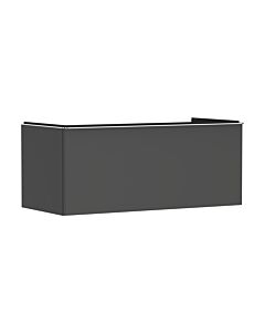 hansgrohe Xelu Q vanity unit 54063000 1180x485x550mm, drawer, diamond gray matt, chrome