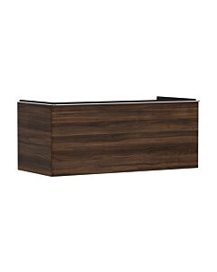 hansgrohe Xelu Q meuble sous-vasque 54065000 1180x485x550mm, tiroir, noyer foncé, chromé