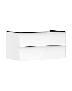 hansgrohe Xelu Q vanity unit 54078000 980x485x550mm, 2 drawers, white high gloss, chrome