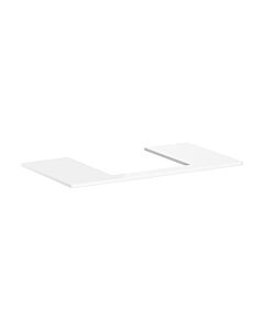hansgrohe Xelu Q Konsole 54095050 980 x 550 mm, Ausschnitt 500 x 480 mm, weiß hochglanz