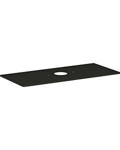 hansgrohe Xelu Q Konsole 54115910 1180 x 550 mm, Ausschnitt mittig, Aufsatzwaschtisch ohne Hahnloch, diamantgrau matt