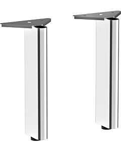 hansgrohe Xelu Q furniture feet 54145000 175x60mm, 2 pieces, chrome