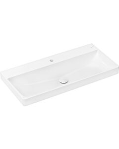 hansgrohe Aufsatzwaschtisch Xelu Q 1000x480mm, mit Hahnloch, ohne Überlauf, geschliffen, weiß