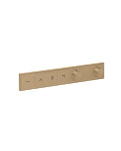 hansgrohe RainSelect final assembly set 15381140 flush-mounted thermostat, 3 Verbraucher , brushed bronze