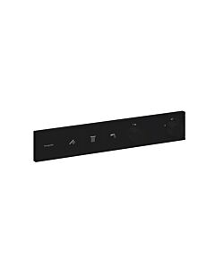 hansgrohe RainSelect kit de montage final 15381670 thermostat encastré, 3 Verbraucher , noir mat