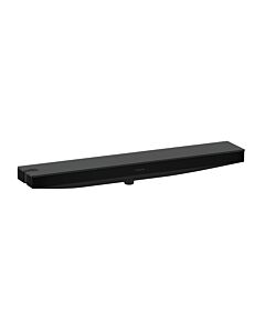 hansgrohe Rainfinity raccordement mural 26843670 avec support de douche à gauche et étagère, noir mat