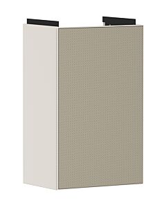 hansgrohe Xevolos E meuble sous-vasque 54167390 340x555x245mm, gauche, beige sable mat, structure bronze