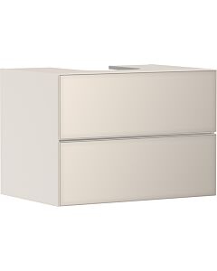 hansgrohe Xevolos E vanity unit 54188790 780x555x550mm, 2 drawers, sand beige matt, sand beige metallic