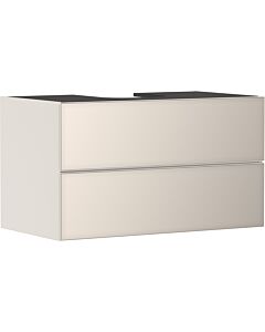 hansgrohe Xevolos E vanity unit 54191790 980x555x550mm, 2 drawers, sand beige matt, sand beige metallic