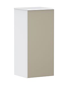 hansgrohe Xevolos E mid-tall cabinet 54215390 400x360x890mm, right, matt white, bronze structure