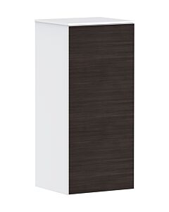 hansgrohe Xevolos E Halbhochschrank 54212730 400x360x890mm, links, mattweiß, Eiche dunkel