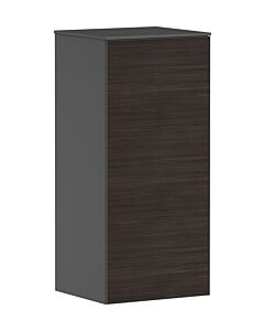 hansgrohe Xevolos E Halbhochschrank 54214730 400x360x890mm, links, schiefergrau matt, Eiche dunkel