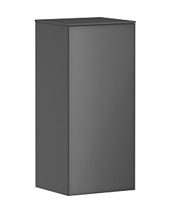 hansgrohe Xevolos E mid-tall cabinet 54217770 400x360x890mm, right, slate gray matt, slate gray metallic