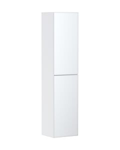 hansgrohe Xevolos E Hochschrank 54221320 400x360x1760mm, rechts, mattweiß, weiß metallic
