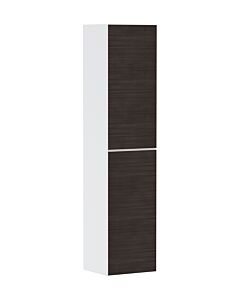hansgrohe Xevolos E Hochschrank 54221730 400x360x1760mm, rechts, mattweiß, Eiche dunkel