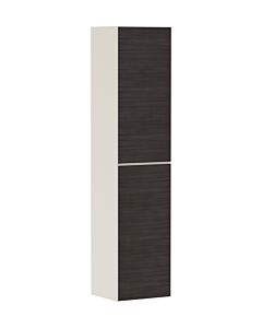 hansgrohe Xevolos E tall cabinet 54219730 400x360x1760mm, left, sand beige matt, dark oak
