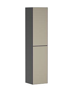 hansgrohe Xevolos E Hochschrank 54220390 400x360x1760mm, links, schiefergrau matt, bronze Struktur