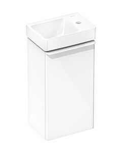 hansgrohe Xelu Q Waschtischunterschrank 54015700 340x605x245mm, für Handwaschbecken, rechts, weiß hochglanz, mattweiß
