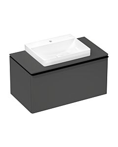 hansgrohe Xelu Q Konsole 54110910 980 x 550 mm, Ausschnitt 600 x 480 mm, diamantgrau matt