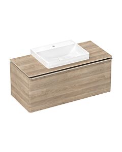 hansgrohe Xelu Q Konsole 54111230 1180 x 550 mm, Ausschnitt 600 x 480 mm, Eiche Natur