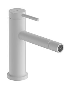 hansgrohe Tecturis S Bidetarmatur 73201700 mit Zugstangen-Ablaufgarnitur, mattweiß