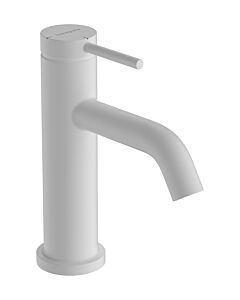 hansgrohe Tecturis S Waschtischarmatur 73305700 Ausladung 80mm, mit Zugstangen-Ablaufgarnitur, mattweiß