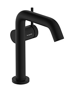 hansgrohe Tecturis S Waschtischarmatur 73342670 Ausladung 150mm, mit Push-Open-Ablaufgarnitur, mattschwarz