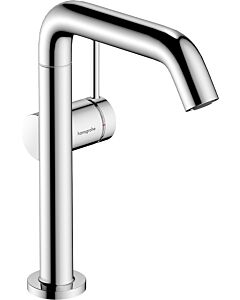 hansgrohe Tecturis S Waschtischarmatur 73364000 Ausladung 210mm, mit Schwenkauslauf und Push-Open-Ablaufgarnitur, chrom