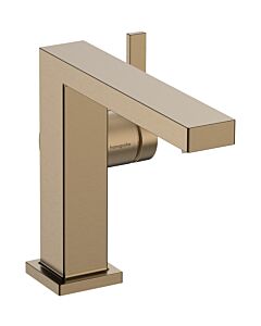 hansgrohe Tecturis E Waschtischarmatur 73024140 Ausladung 155mm, mit Push-Open-Ablaufgarnitur, brushed bronze