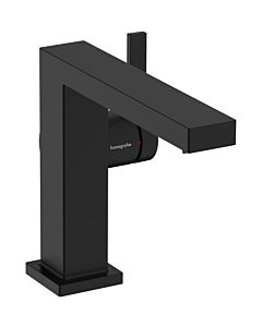 hansgrohe Tecturis E mitigeur lavabo 73024670 projection 155mm, avec push-open garniture de vidange , noir mat