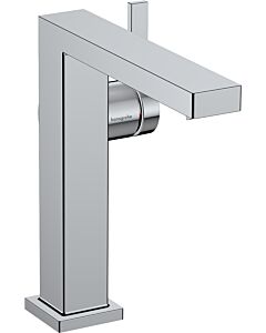 hansgrohe Tecturis E Waschtischarmatur 73042000 Ausladung 157mm, mit Push-Open-Ablaufgarnitur, chrom