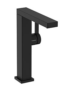 hansgrohe Tecturis E mitigeur lavabo 73073670 projection 243mm, avec push-open garniture de vidange , noir mat