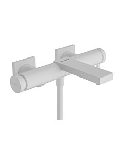 hansgrohe Tecturis E bath mixer 73420700 projection 213mm, AP, matt white