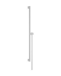 hansgrohe Unica barre de douche 24405700 950mm, blanc mat