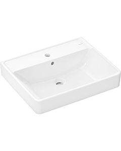 hansgrohe Xanuia Q Waschtisch 60243450 600x480mm, mit Hahnloch/Überlauf, geschliffen, weiß