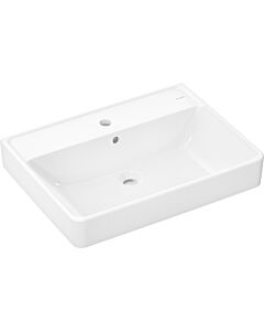 hansgrohe Xanuia Q lavabo 60252450 650x480mm, avec trou pour robinetterie/trop-plein, sol, blanc