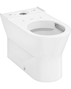 hansgrohe EluPura S Stand-WC 61176450 für aufgesetzten Spülkasten, SmartClean, weiß