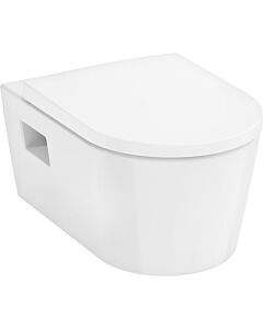 hansgrohe EluPura S Original Wall- WC 60207450 avec siège WC , blanc
