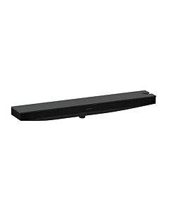 hansgrohe Rainfinity raccordement mural 26858670 avec support de douche à droite et étagère, noir mat