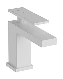 hansgrohe Tecturis E mitigeur lavabo 73004700 saillie 122mm, avec tirant garniture de vidange , blanc mat
