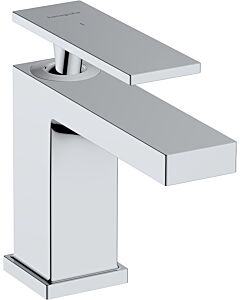 Robinet sur pied Hansgrohe Tecturis E 73013340, saillie 122 mm, avec poignée à levier, finition chrome noir brossé
