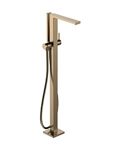 hansgrohe Tecturis E Wannenarmatur 73445140 bodenstehend, brushed bronze